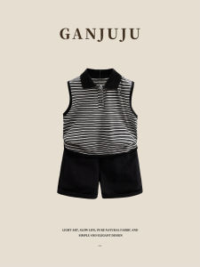 BOGUXIONG | Summer Sleeveless Thin Polo Set