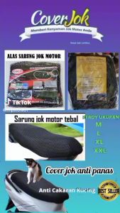Pelindung Jok Motor / Sarung jok anti air Anti cakaran Kucing Size M L XL XXL XXXL untuk motor VARIO 125 HELM IN VARIO 150 HELM IN VARIO CBS NEW SCOOPY NMAX BLADE SUPRA X DLL