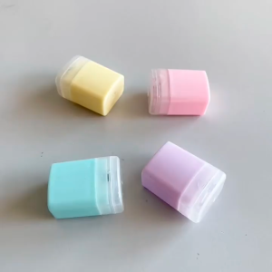 Rautan Serutan Pensil Putar Sharpener Dengan Penutup