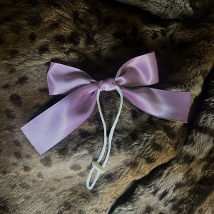 Summer Vacation Style Large Bow Knot Elastic Adjustment Pet Dog Accessories New Photography Tool Universal Pet Headwear