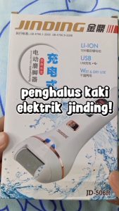 Penghalus Kaki Elektrik Perawatan Portable Foot File Grinder Alat penghalus tumit penghilang kapalan