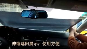 Automatic Retractable Sun Shade Car Auto Front Side Window Curtain Sunshade Shield Windshield Cover Sun Roller Blinds