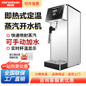 Commercial Steam Milk Frother Machine Single Head Barista Coffee Shop Special Heater Step Type Boiler for Tea Shop