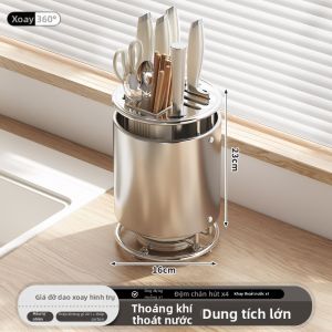 evesigar | Tủ Đựng Dao và Đũa Đa Năng Có Thể Quay