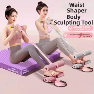 Abdominal Exercise Assistor for Sit Ups with Pull Rope Foot Fixer
