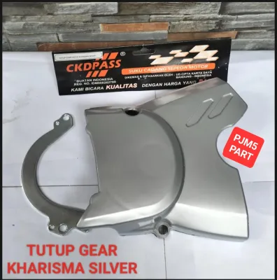 tutup gear gir depan karisma silver high quality