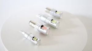 KEVANLY | 2pcs 24smd Lamp Reverse Turn Signal Light BAU15S PY21W 1156 BA15S P21W 7440 W21W T20 7443 W21/5W 3157 1157 BAY15D P21/5W LED