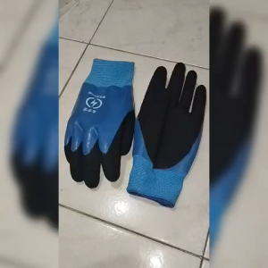 KODE 88535562 PERPASANG SARUNG TANGAN TUKANG LISTRIK BIRU ANTI SETRUM PENGAMAN LISTRIK safety electrik