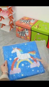 333 Storage animal box /Tempat majalah mainan dll/Kursi organizer