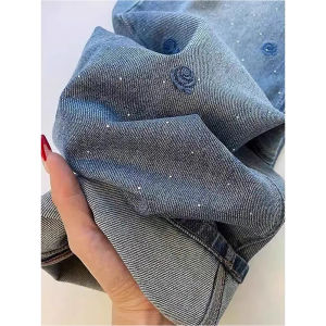 Versatile High Waist Flared Jeans Trousers