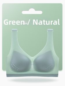 Ice Silk Seamless Bra Summer Supportive Minimizing Wireless Sports Stylish Back Design