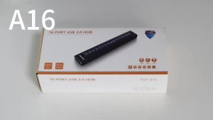 RSHTECH 13/16 Cổng USB Hub 3.0 Bộ Chia Nhôm Có Công Tắc Bật/tắt Riêng Biệt Truyền Dữ Liệu 5Gbps Cho PC Laptop