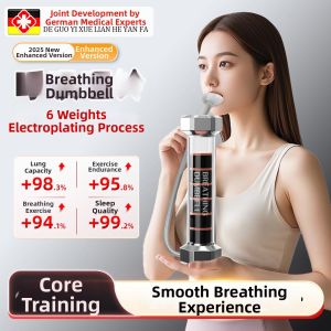 MONLEYTA | Adjustable Lung Capacity Exerciser Abdominal Breathing Trainer