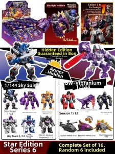 BLOKEES | Transformers Stars Edition Series 7 Generation 8 Building Blocks Toy Blind Box