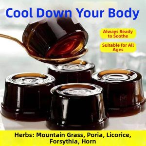 Tortoise Jelly Grass Jelly with Honeysuckle Moisturizing Snack Ready-to-Eat