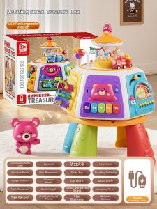 JIHU | Educational Activity Table Multifunction Learning Montessori Intellectual