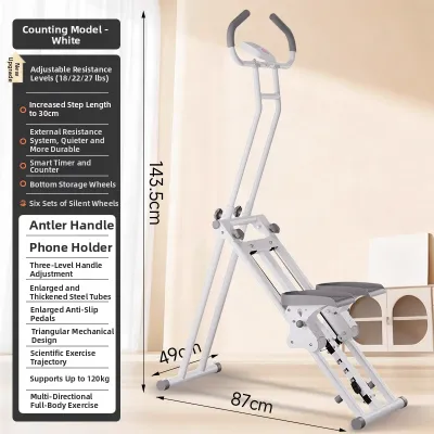 Mdikawe | Foldable Multi-function Stair Climber For Home Use