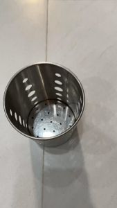 [HCM]Ống Đựng Đũa Muỗm INOX - Ống Đựng Đũa Muỗng Inox Dạng Tròn Thoát Nước Nhanh Tiện Dụng