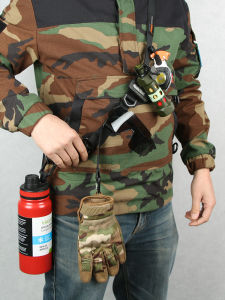 เข็มขัดยุทธวิธีน้ําหนักเบา Quick Detachable Single Double Point Functional Modular ขยายกระเป๋าสะพายข้างไหล่เดี่ยวสําหรับ TEHANGERSON