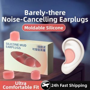 Silicone Noise Cancelling Waterproof Earplugs for Sleep