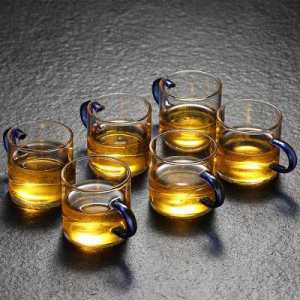 Thick Heat-Resistant Glass Cup with Handle