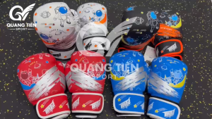 Găng tay boxing trẻ em MTB 6.0 size 6oz new cá tính mẫu mới 2025
