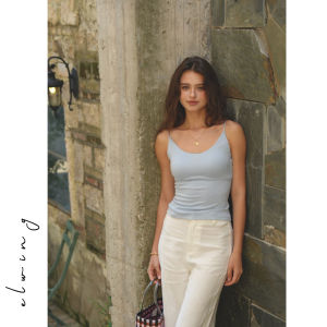 Cool Ultra Thin Integrated Padding Silk Camisole