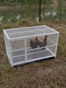 Chicken Cage Free Chicken Coop Quail Cage Large Chicken Cage Thickened and Densely Woven Material