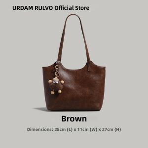 URCDN RDALVO | Vintage Trendy Versatile Simple Large Capacity Tote Bag