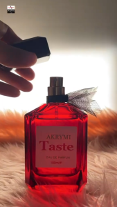 AKRYMI AUGEAS [TASTE – Red] Perfume for Women – 100ml | Seductive Bold & Long-Lasting Scent with a Touch of Fiery Elegance Scented Scent Cologne Aroma Perfumes Fragrance Cosmetic