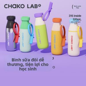 CHAKOLAB | Large Thermal Straw Cup for Children