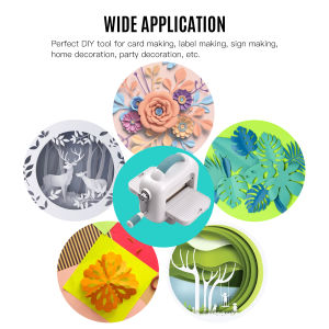 Hungry Pug DIY Manual Knitting Hook for Cu Tter Yarn Card Making for Handicrafts หุ้นจริง