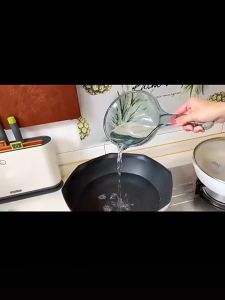 Japanese Water Dipper & Clear Tabo Aesthetic Scooper: Compact Toilet Accessories