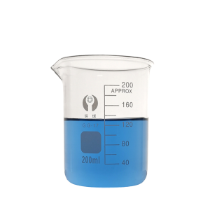 Moda Glass Beaker 50/100/250/200ml Measuring Cup Glass For Laboratories Lab Glass Beaker Set