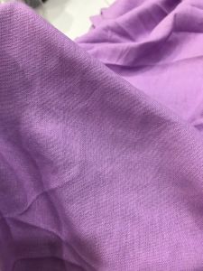 vải linen màu tím cà co dãn nhẹ dày vừa _( khổ 1m35)  may đầm váy quần suông comple