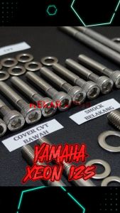 Baut CVT Cover CVT XEON 125 All Series kunci L stainless Steel