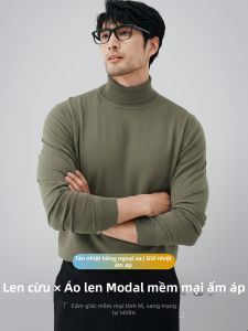 PERDONTOO | Machine Washable Wool Modal Business Casual Knit Sweater