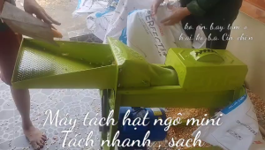 Khung máy tuốt ngô hạt mini gia đình . khung nhẹ di chuyển mọi nơi