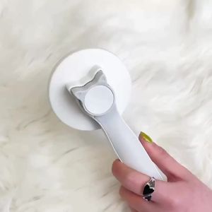 Tự làm sạch bàn chải cho chó và mèo loại bỏ lớp lót rối tóc massage hạt Lược cải thiện lưu thông