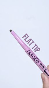 Nuface Easybrow Matic Eyebrow (Pensil Alis) Warna Ash Grey/Dark Brown | Nu Face