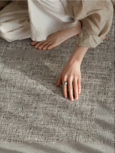 SAIBOSI | Removable Vintage Zen Style Double Layer Carpet
