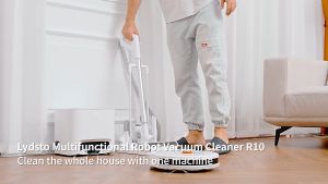 [NEW]Lydsto R10 4-in-1 Multifunctional Cleaning Robot 1200W high power 26KPa large suction Clean the whole house with one device All scemes clean anti-mite anti-bacteria Super suction