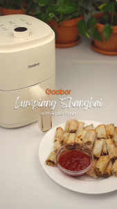 [Updated Version] Gaabor Air Fryer 4L Capacity 8 Multi-Function Menus 360° Hot Air Circulation Non Stick Coating