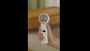 [SG READY STOCK] HANDHELD PORTABLE COOLING FAN and BATTERY PORTABLE CHARGER  3 SPEED LIGHTWEIGHT MINI