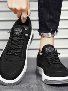 Old Beijing Canvas Shoes Mens Summer Winter Casual Slip-On Work Safety Shoes Ice Silk Low Top Glue-Welded Rubber Sole Flat Heel