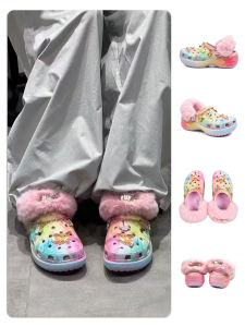 Crocs | Plush Thick-Soled Clogs