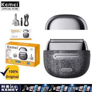 KEMEI KM-t381 Multi Functional Floating Blade Waterproof IPX7 Brand Beard Shaver 800mAh 6500RPM with Nose Hair Remover Appliance