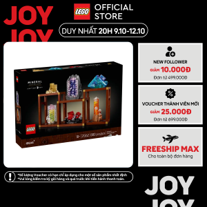 LEGO IDEAS 21362 Đồ Chơi Lắp Ráp Đá Quý - Tinh Thể (880 Chi Tiết)