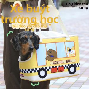 Purlab | Túi Xách Thú Cưng Phong Cách Học Đường Đa Năng