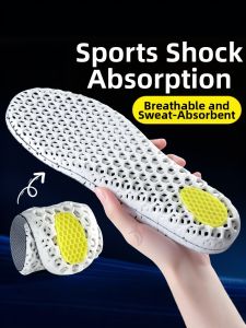 ZUYINBULUO | Cushioned Shock Absorption Insoles Breathable Moisture-Wicking Anti-Odor Comfort